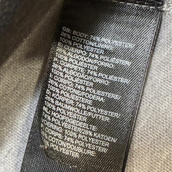 The North Face Wrap Ture Gray Full Zip Hand Pockets Jacket Women's Size Medium - Picture 6 of 9